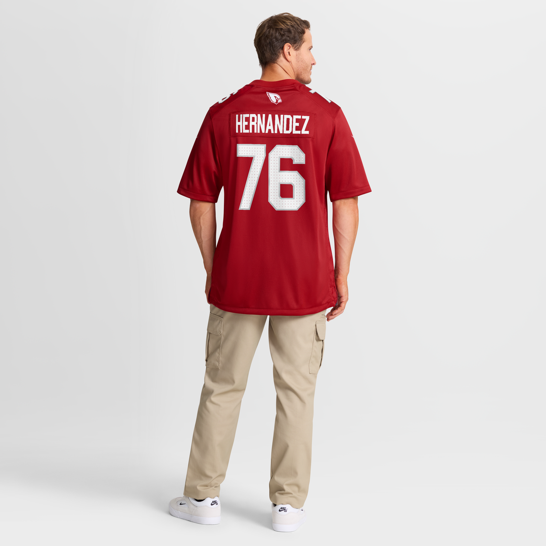 Men's Arizona Cardinals Will Hernandez Nike Cardinal Team product image 8