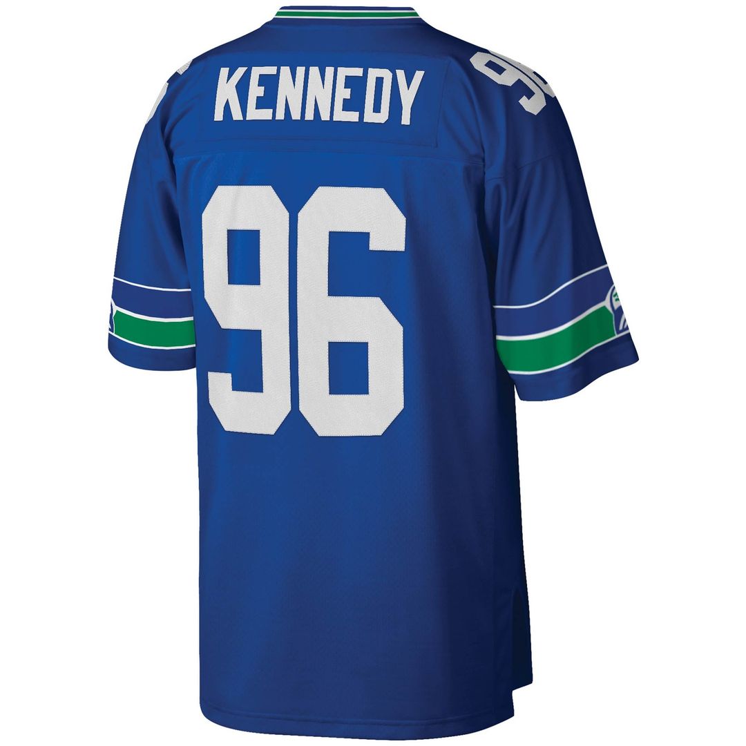 Men's Seattle Seahawks Cortez Kennedy Mitchell & Ness Royal product image 3