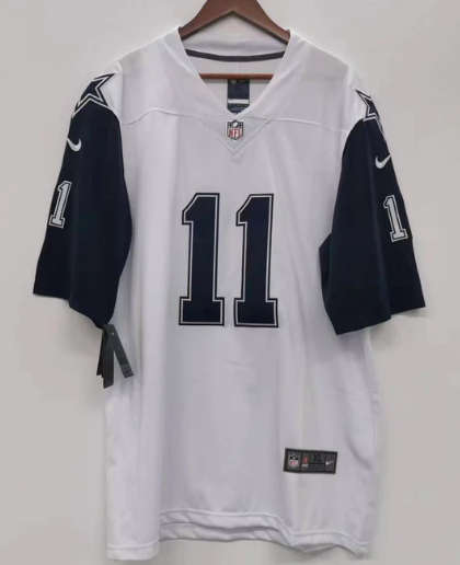 Micah Parsons Dallas Cowboys Jersey blue and white NIKE product image 2, provided for visual reference and product detail