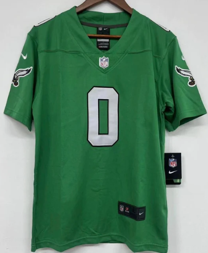 D’Andre Swift Philadelphia Eagles official Nike NFL Jersey Kelly Green product image 2, provided for visual reference and