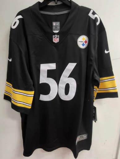 Alex Highsmith Pittsburgh Steelers NFL Nike Jersey Black product image 2, provided for visual reference and product detail