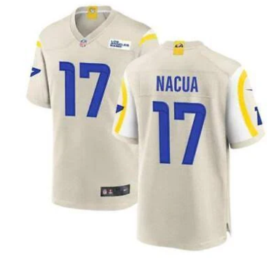 Puka Nacua Los Angeles Rams Official NFL NIKE Jersey product image 1, provided for visual reference and product detail review