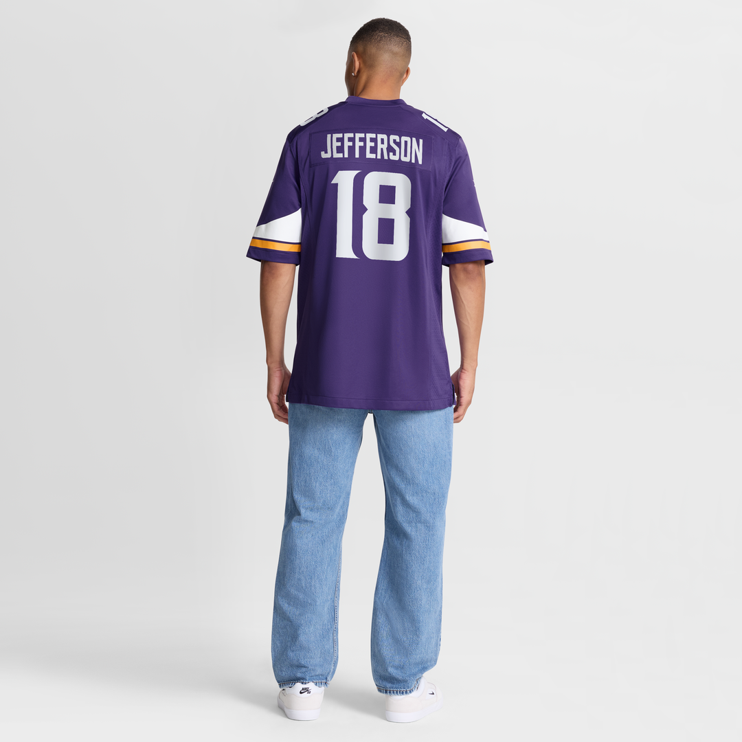 Men's Minnesota Vikings Justin Jefferson Nike Purple Game product image 7