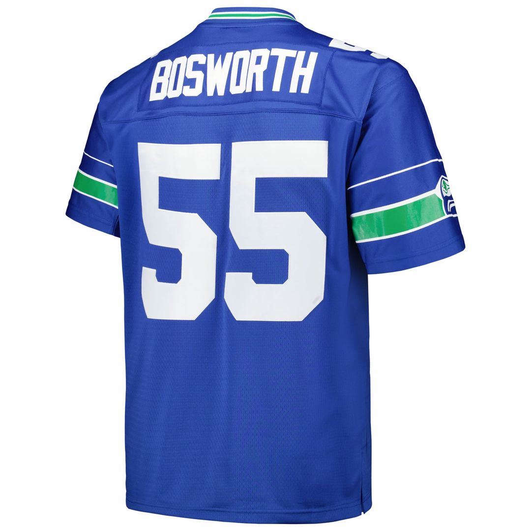 Men's Seattle Seahawks Brian Bosworth Mitchell & Ness Royal product image 3