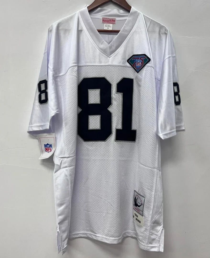Tim Brown Las Vegas Oakland Raiders Jersey Mitchell & Ness product image 2, provided for visual reference and product detail