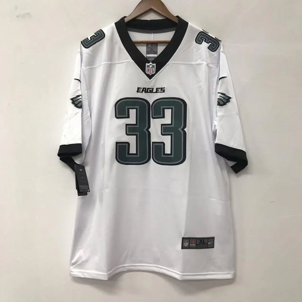 Cooper DeJean Philadelphia Eagles Official NFL NIKE Jersey White product image 2, provided for visual reference and product