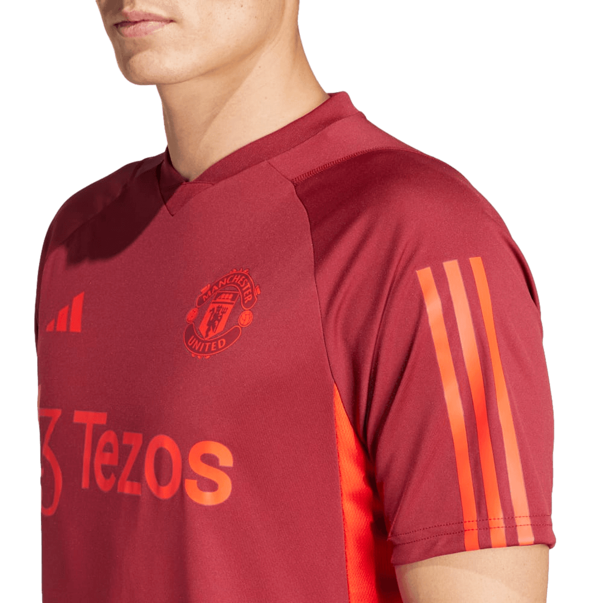 Adidas Manchester United EU Training Jersey product image 4, provided for visual reference and product detail review
