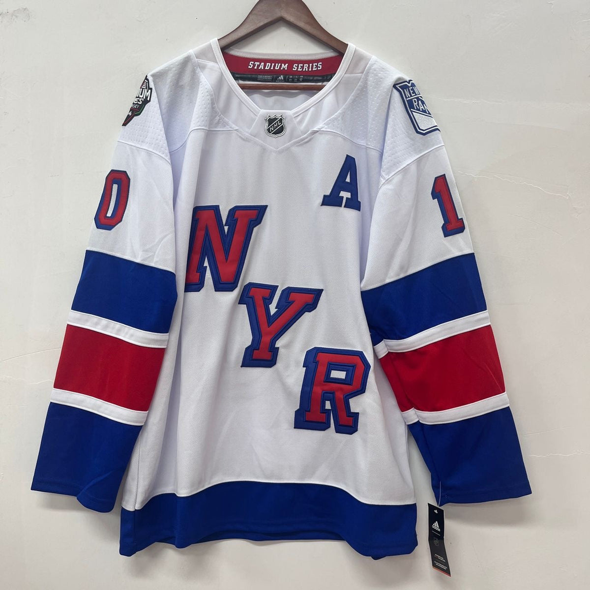 Artemi Panarin New York Rangers Jersey 2024 Winter Classic product image 2, provided for visual reference and product detail