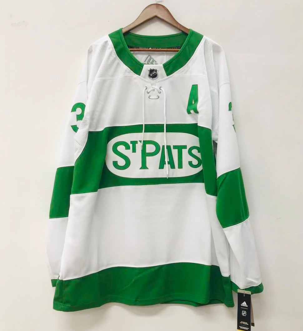 Auston Matthews Toronto Maple Leafs Jersey Saint Patrick’s Patty’s Day Adidas product image 3, provided for visual reference