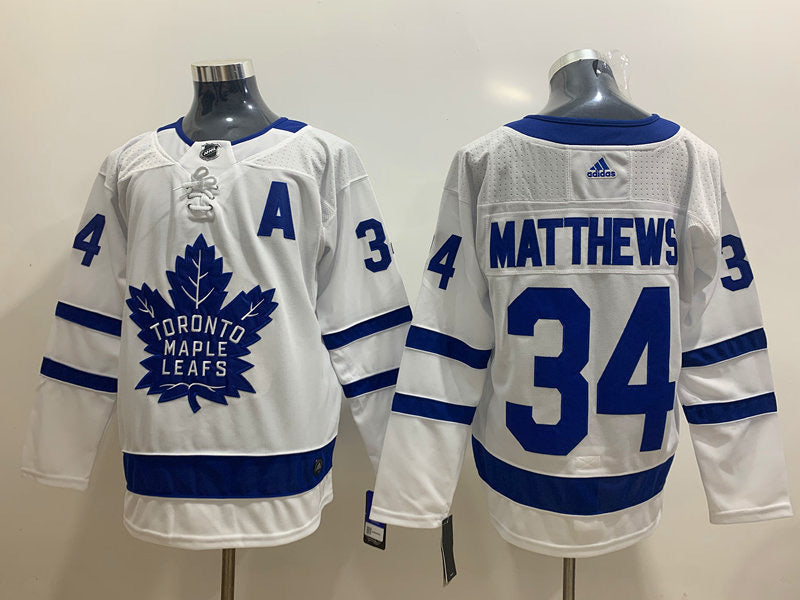 Auston Matthews Toronto Maple Leafs Official NHL Adidas Jersey product image 1, provided for visual reference and product