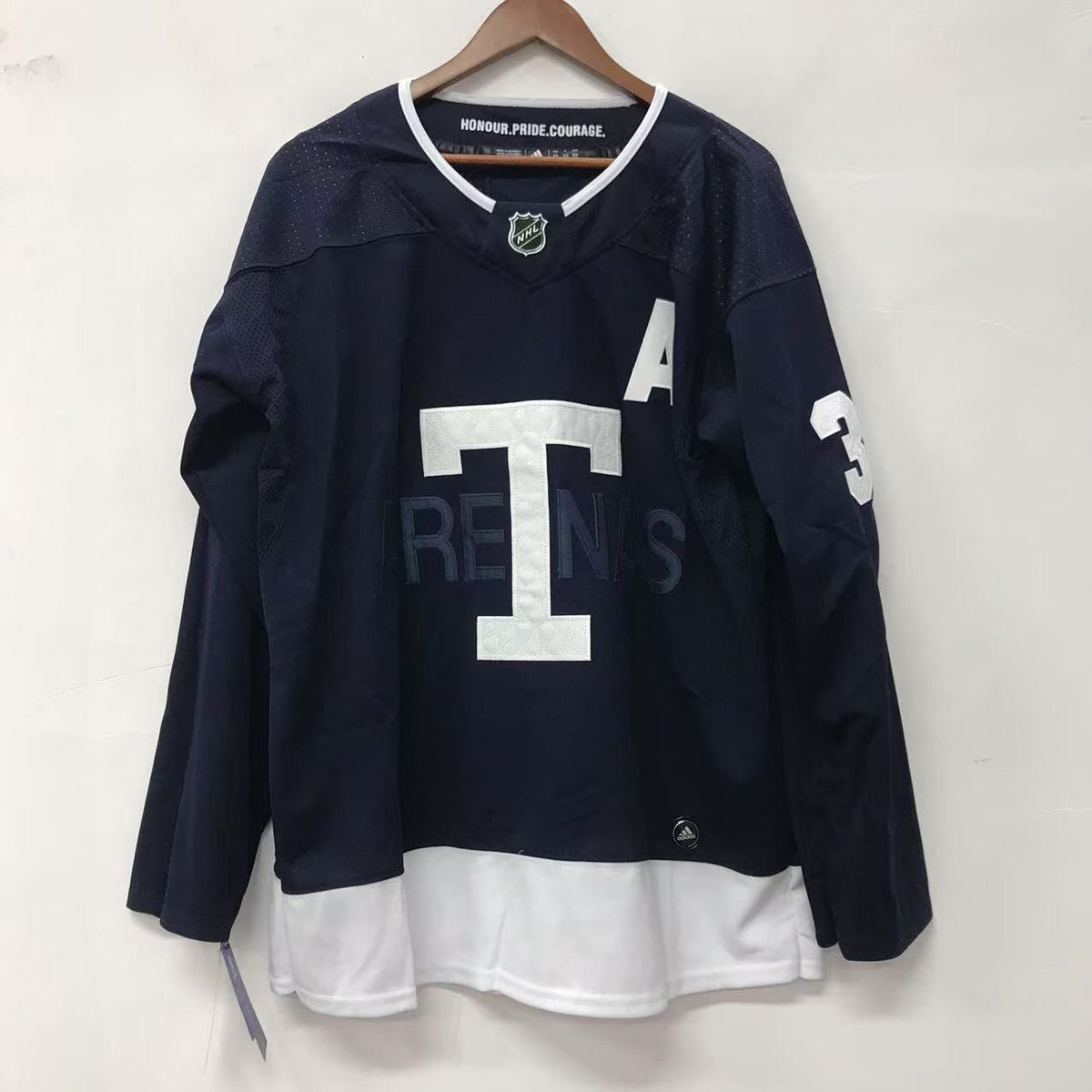 Auston Matthews Toronto Maple Leafs Official NHL Adidas Jersey product image 3, provided for visual reference and product