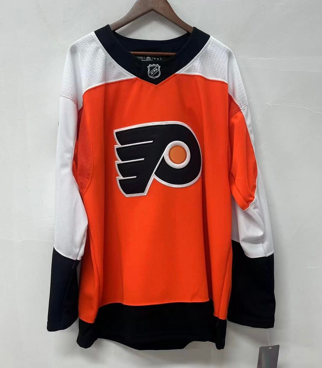 Matvei Michkov Philadelphia Flyers Jersey Adidas Orange product image 2, provided for visual reference and product detail