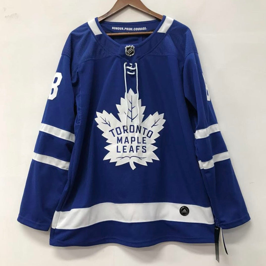 William Nylander Toronto Maple Leafs Official NHL Adidas Jersey blue product image 3, provided for visual reference and