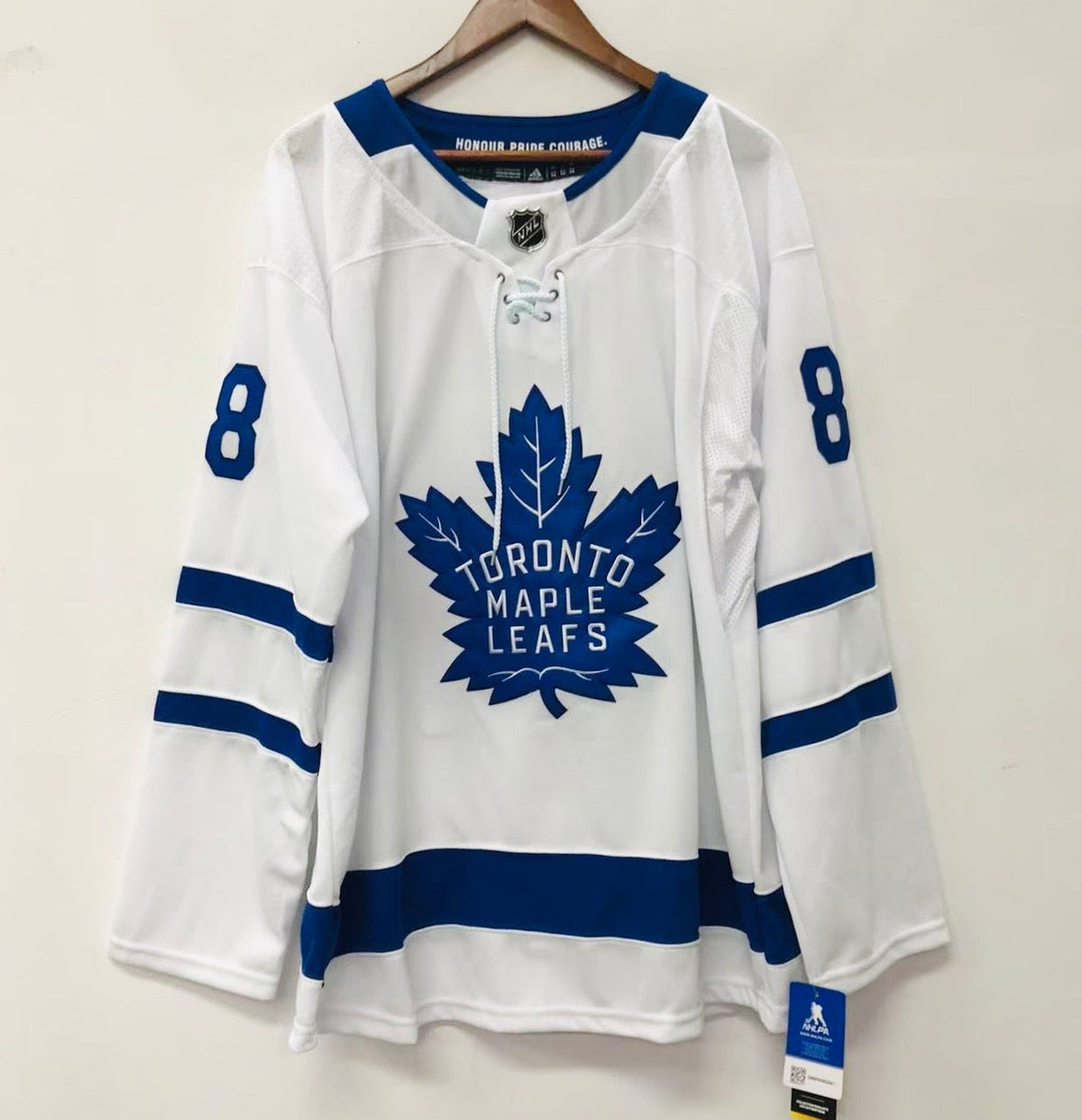 William Nylander Toronto Maple Leafs Official NHL Adidas Jersey white product image 3, provided for visual reference and
