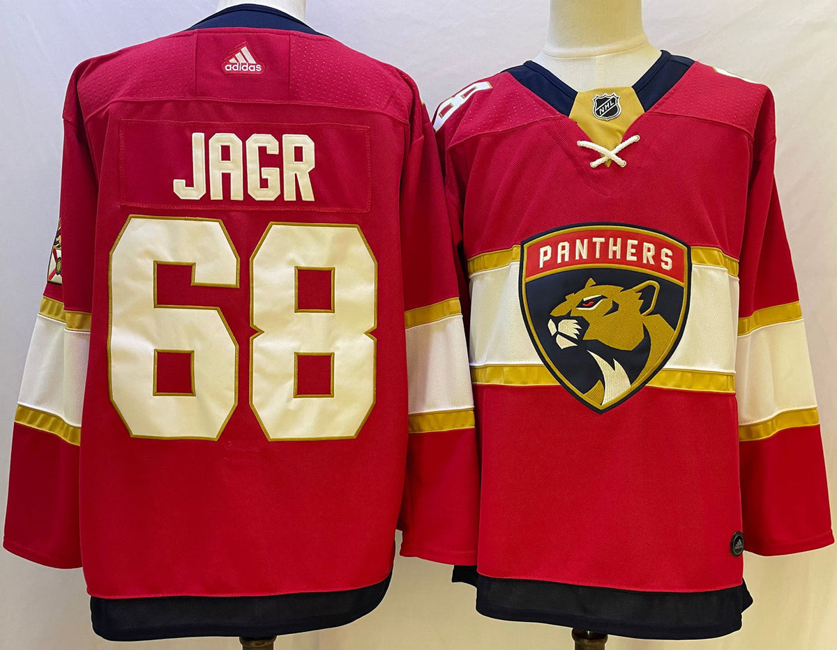 Jaromir Jagr Florida Panthers Official NHL Adidas Jersey product image 1, provided for visual reference and product detail