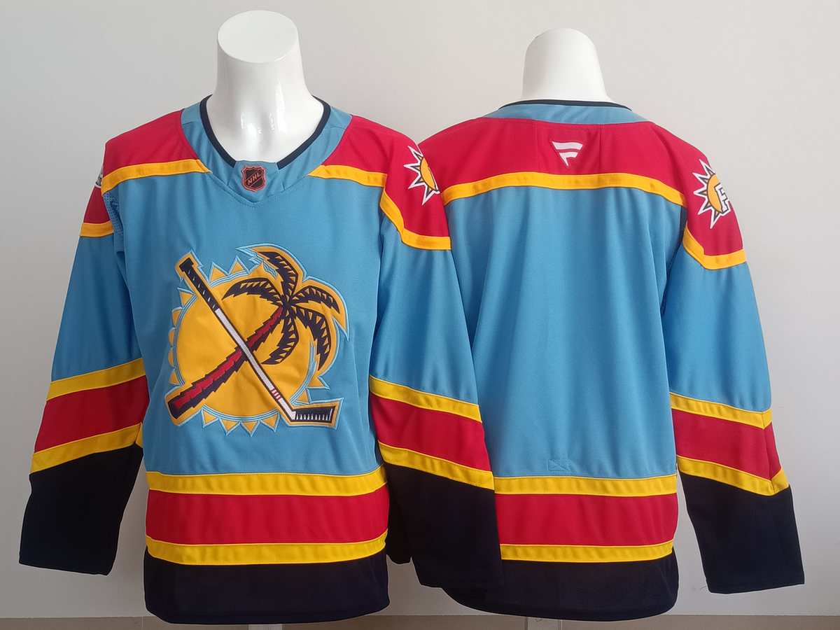 Florida Panthers Official NHL blank back Jersey product image 1, provided for visual reference and product detail review