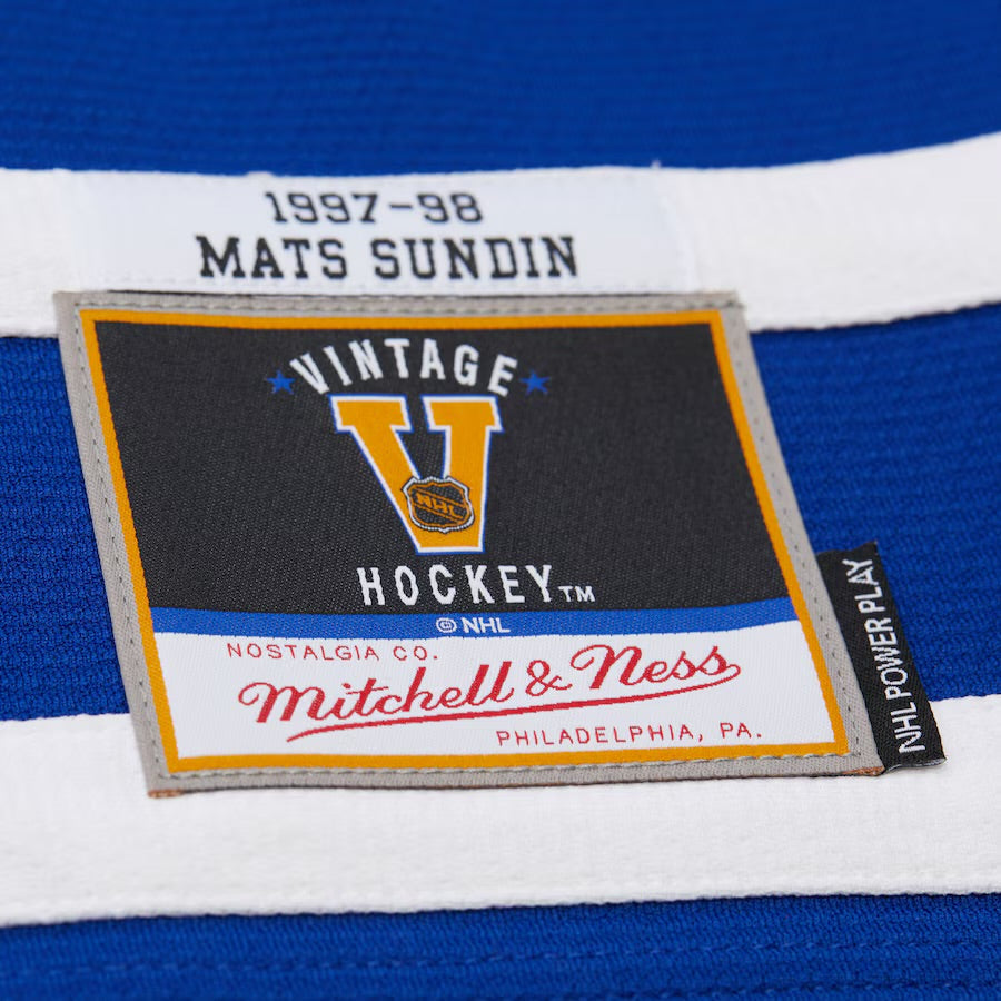 Mats Sundin Toronto Maple Leafs Customized Official NHL Mitchell & Ness Jersey product image 6, provided for visual