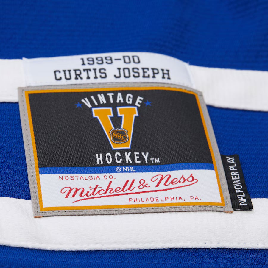 Curtis Joseph Toronto Maple Leafs Customized Official NHL Mitchell & Ness Jersey product image 5, provided for visual