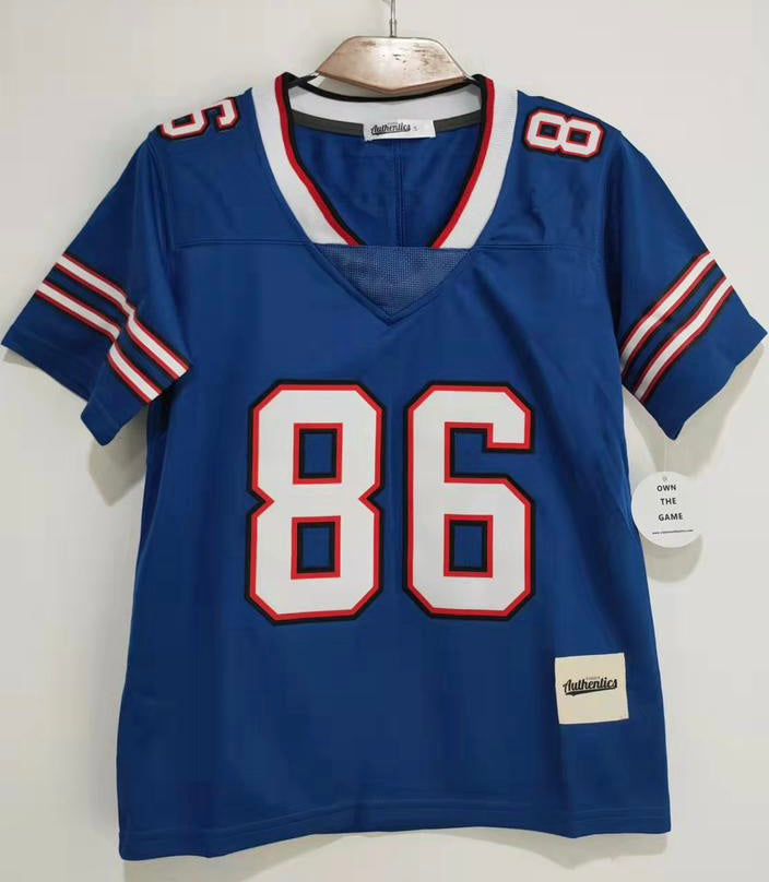 Dalton Kincaid Classic Authentics YOUTH Buffalo Bills Jersey product image 2, provided for visual reference and product