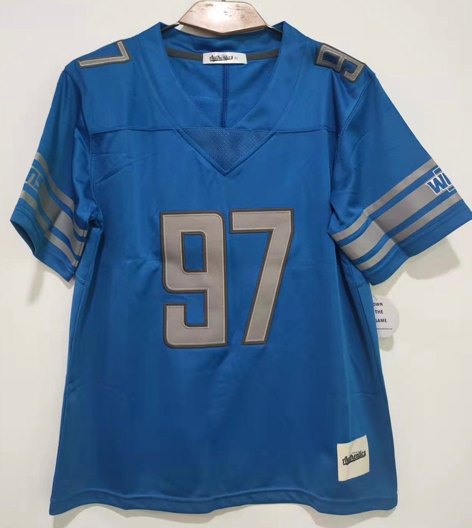 Aiden Hutchinson YOUTH KIDS Detroit Lions Official NFL Nike Jersey product image 2, provided for visual reference and