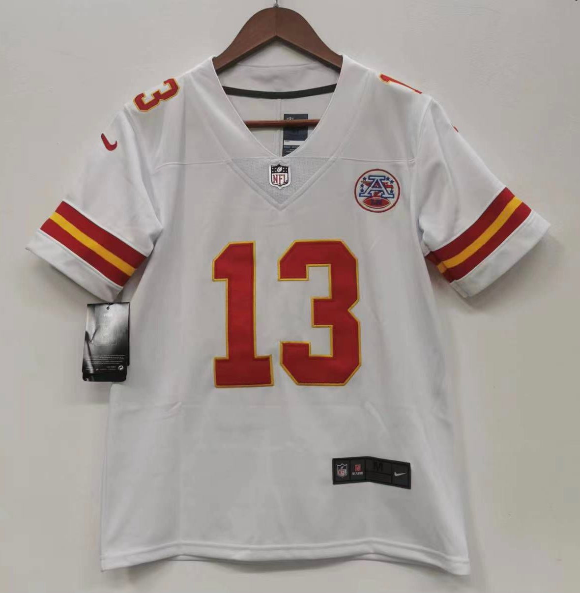 Taylor Swift YOUTH Kansas City Chiefs Jersey white product image 2, provided for visual reference and product detail review