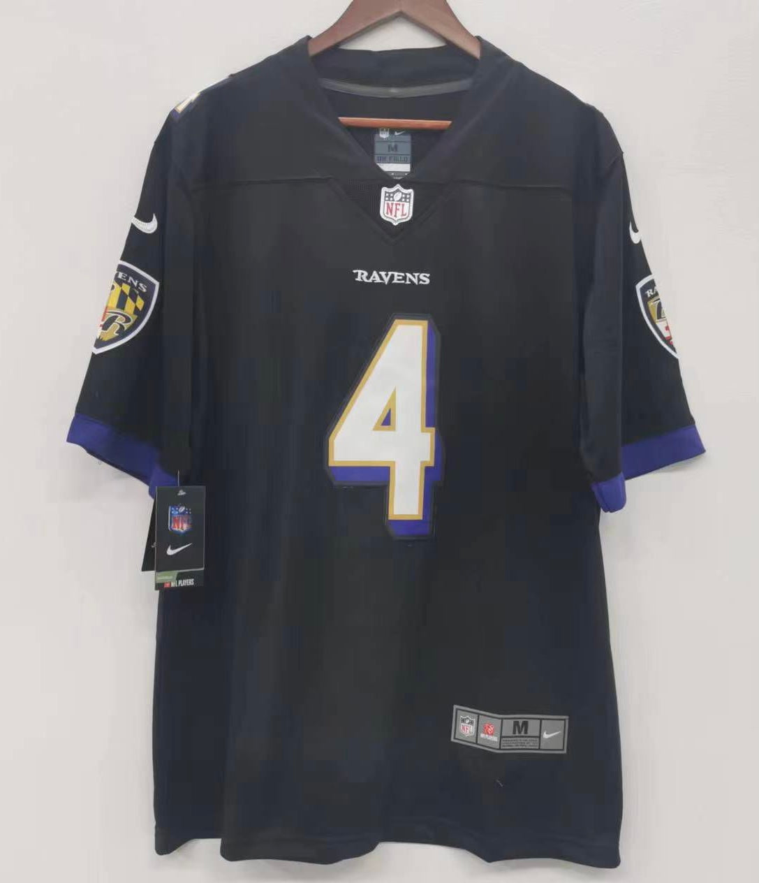 Zay Flowers Baltimore Ravens YOUTH KIDS Official NFL Nike Jersey product image 2, provided for visual reference and product