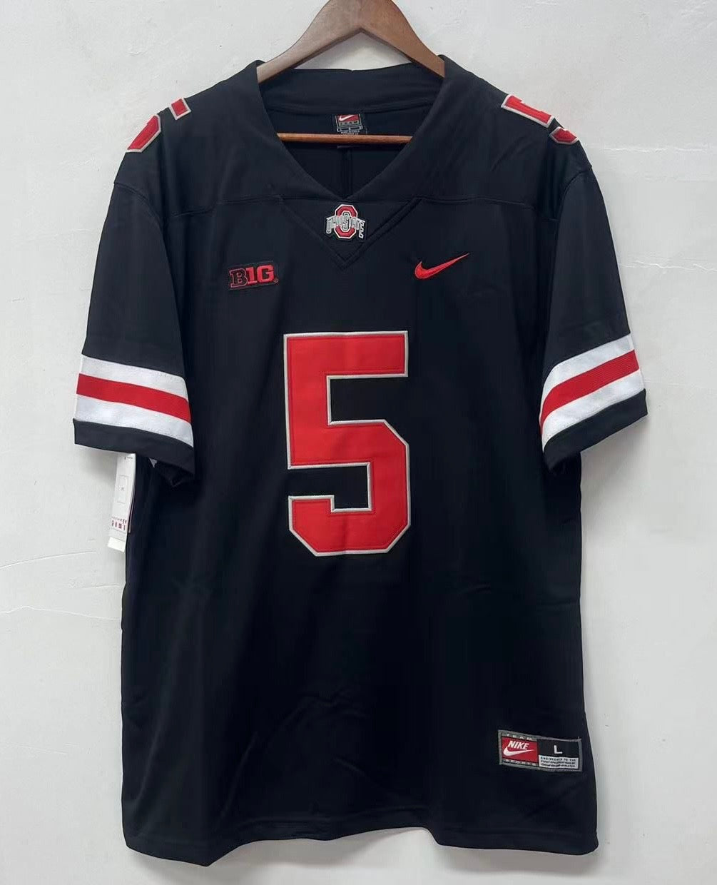 Garrett Wilson Ohio State Buckeyes YOUTH KIDS Jersey NIKE product image 2, provided for visual reference and product detail