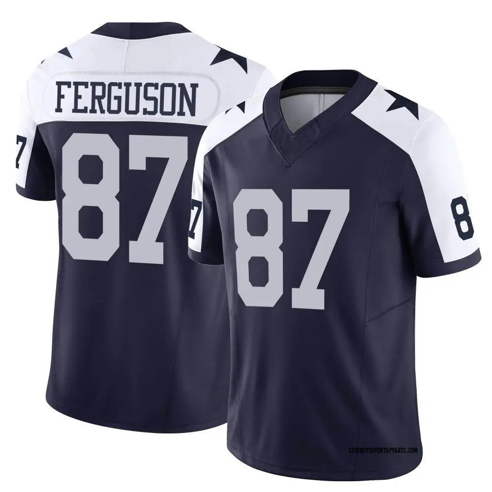 Jake Ferguson YOUTH KIDS Dallas Cowboys Official NFL Jersey product image 1, provided for visual reference and product