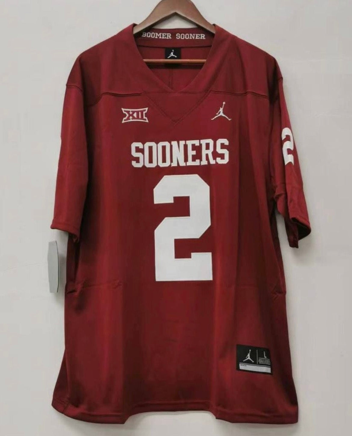 CeeDee Lamb Oklahoma Sooners Official NCAA YOUTH KIDS Jersey product image 2, provided for visual reference and product