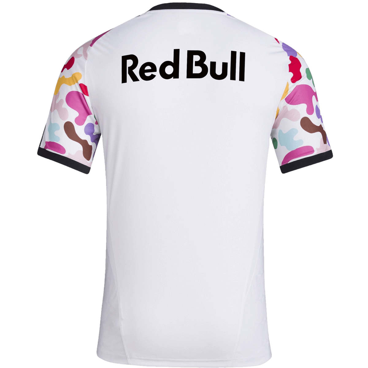 Adidas New York Red Bulls 2023 MLS Pride Pre-Match Jersey product image 2, provided for visual reference and product detail