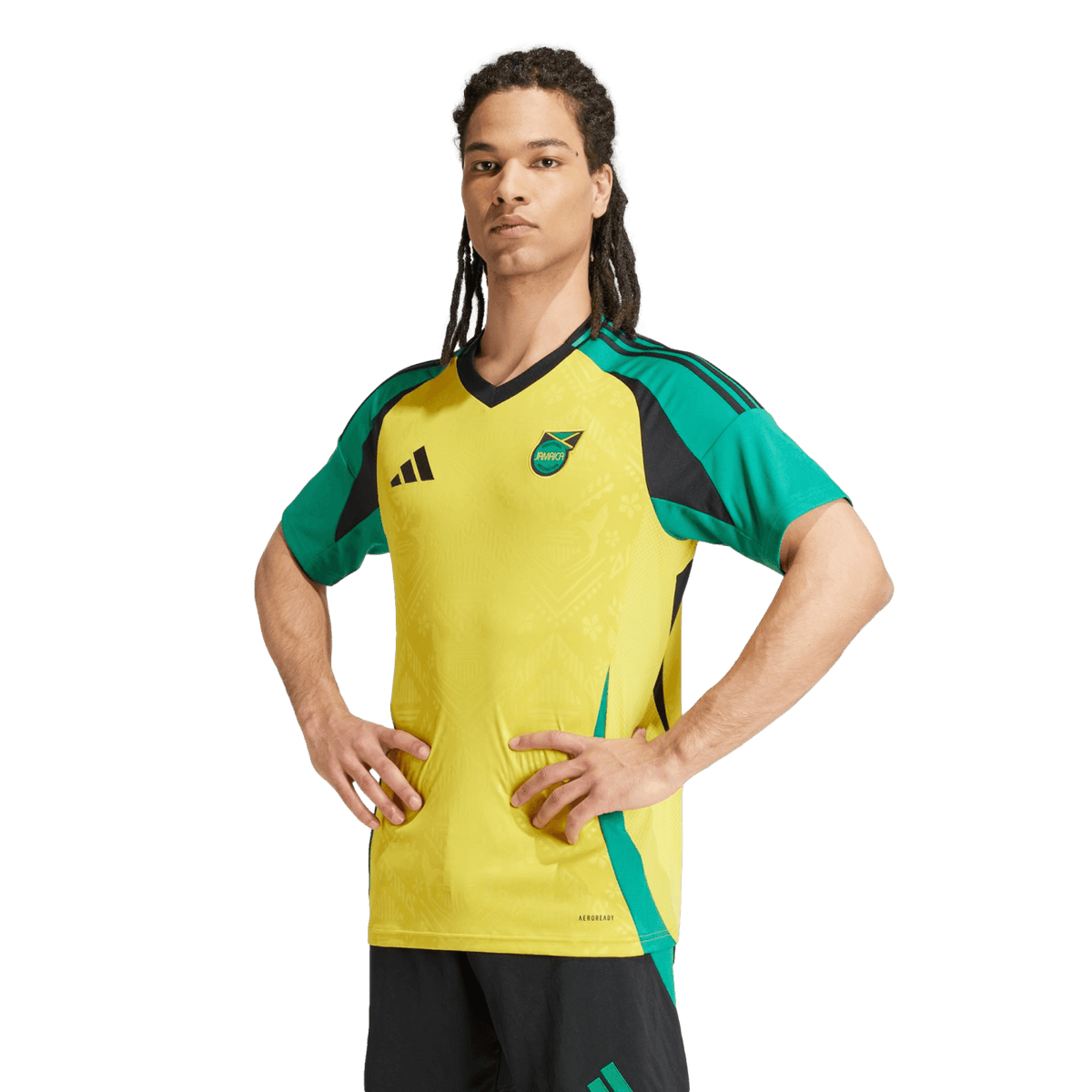 Adidas Jamaica 2024 Home Jersey product image 3, provided for visual reference and product detail review