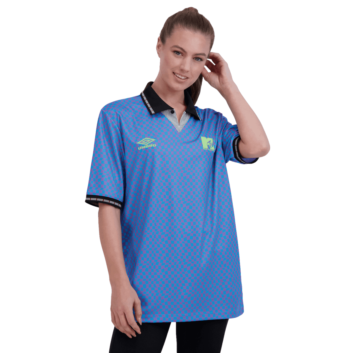 Umbro x MTV Jersey - Blue product image 4, provided for visual reference and product detail review
