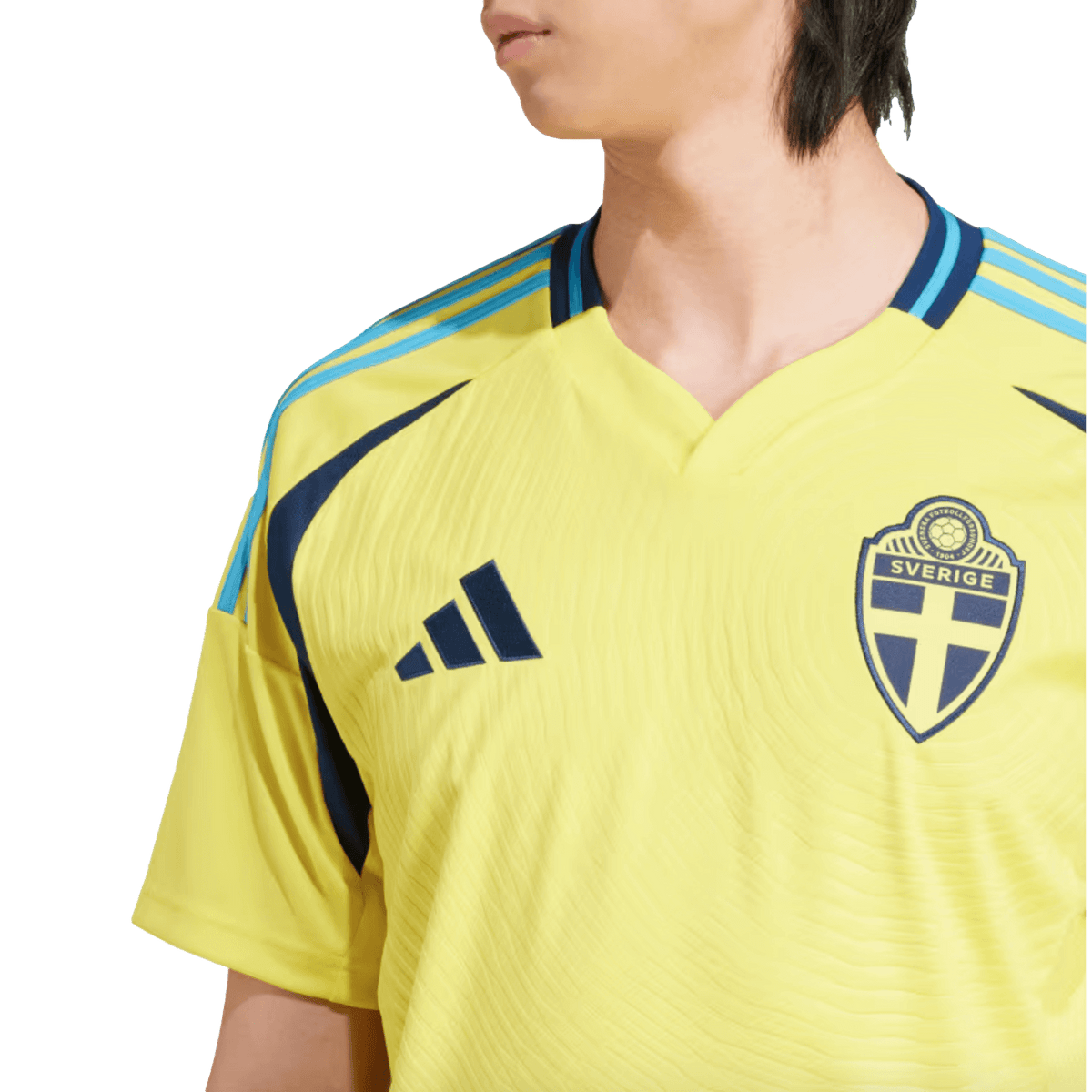 Adidas Sweden 2024 Home Jersey product image 4, provided for visual reference and product detail review