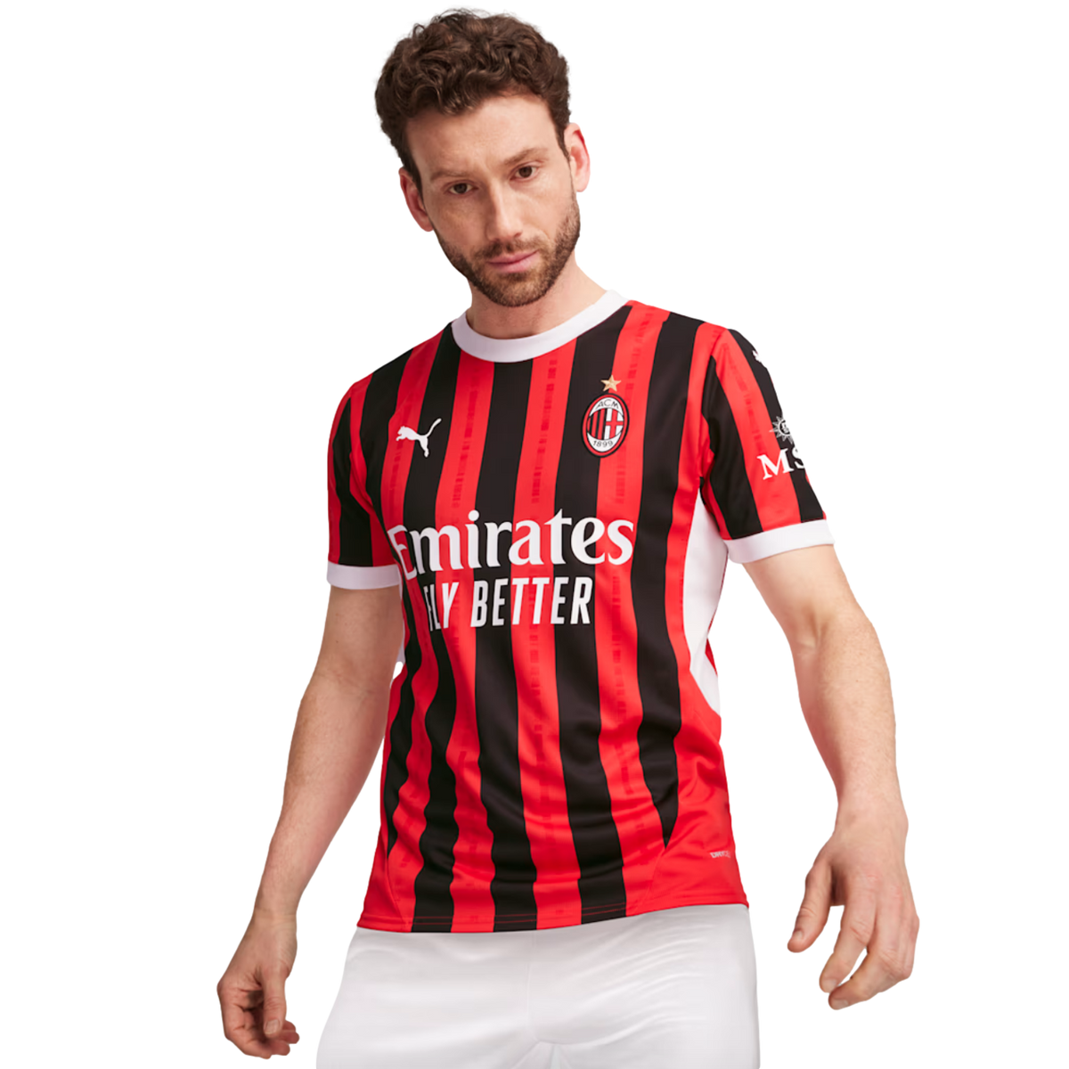Puma AC Milan 24/25 Home Jersey product image 3, provided for visual reference and product detail review