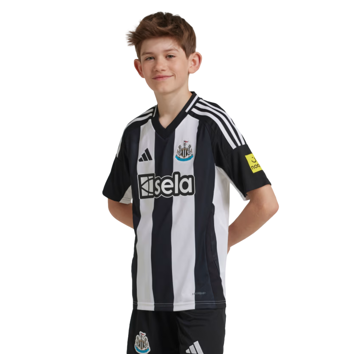 Adidas Newcastle United 24/25 Youth Home Jersey product image 3, provided for visual reference and product detail review