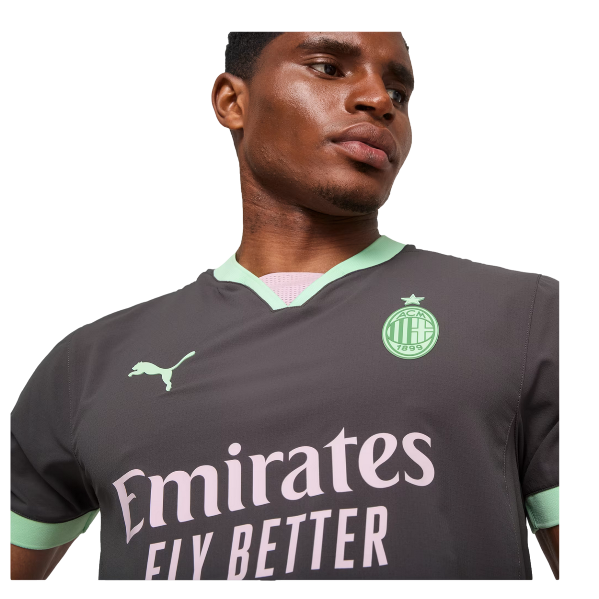Puma AC Milan 24/25 Authentic Third Jersey product image 4, provided for visual reference and product detail review