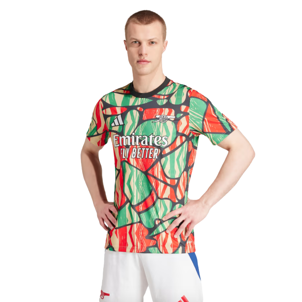 Adidas Arsenal Pre-Match Jersey product image 3, provided for visual reference and product detail review