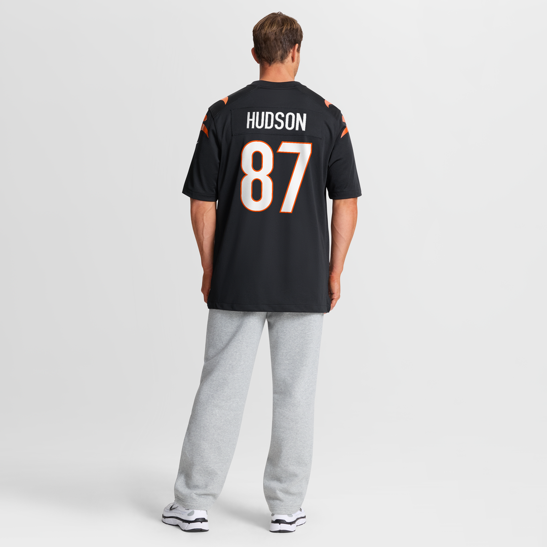 Men's Cincinnati Bengals Tanner Hudson Nike Black Home Game product image 8