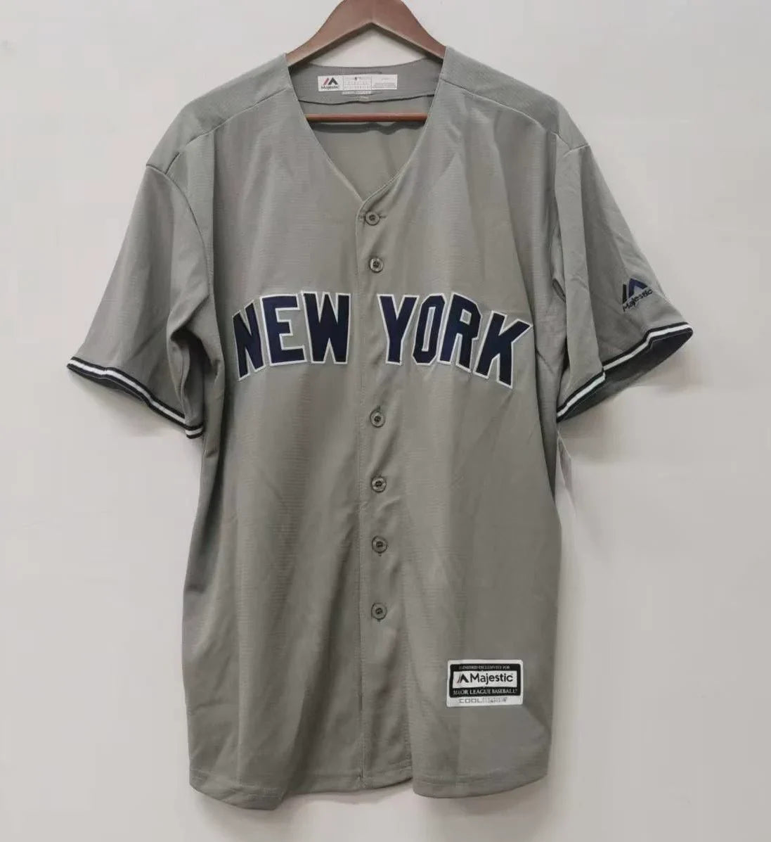 Alex Rodriguez Jazz Chisholm New York Yankees Jersey Majestic gray product image 2, provided for visual reference and