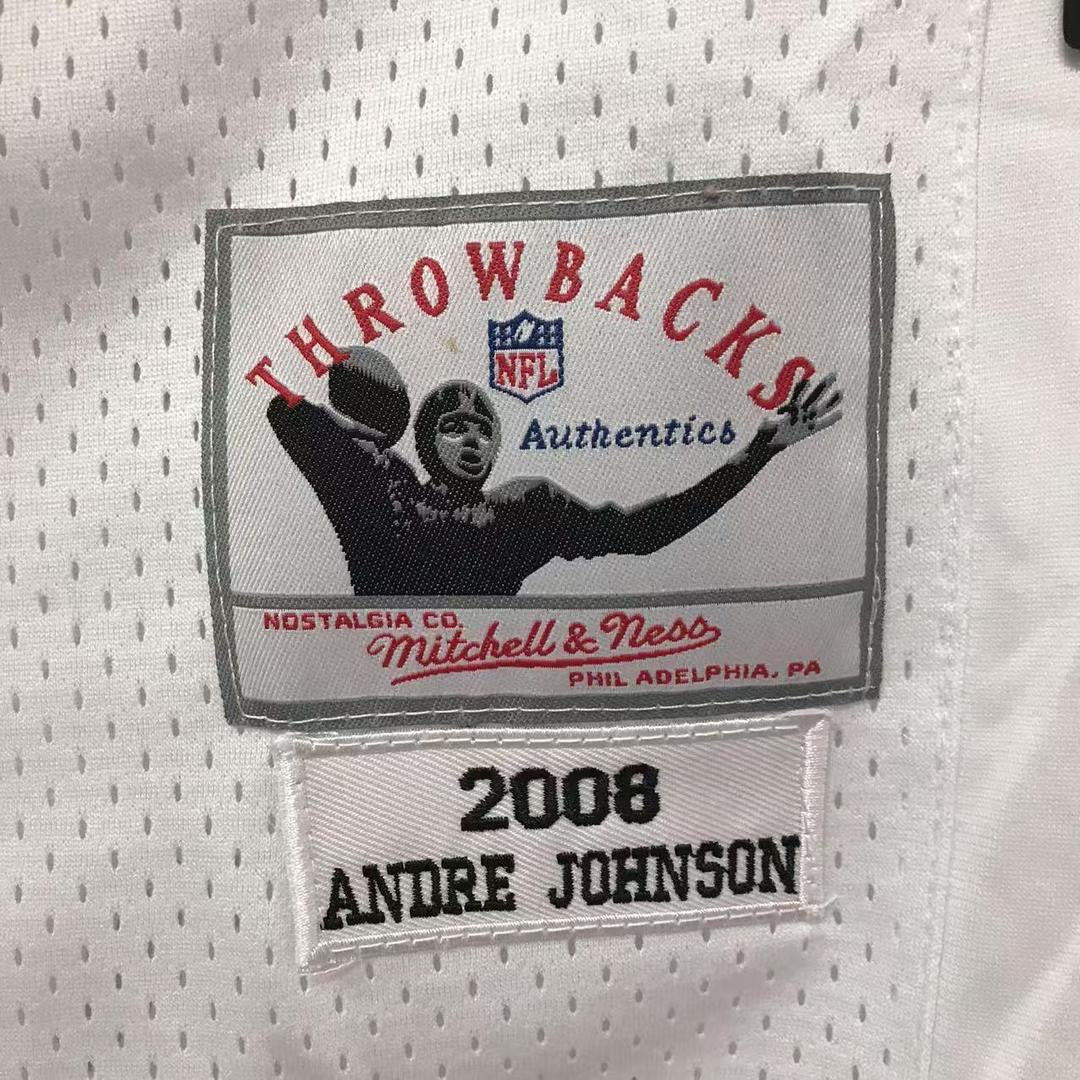 Andre Johnson Houston Texans official NFL jersey Mitchell & Ness product image 3, provided for visual reference and product