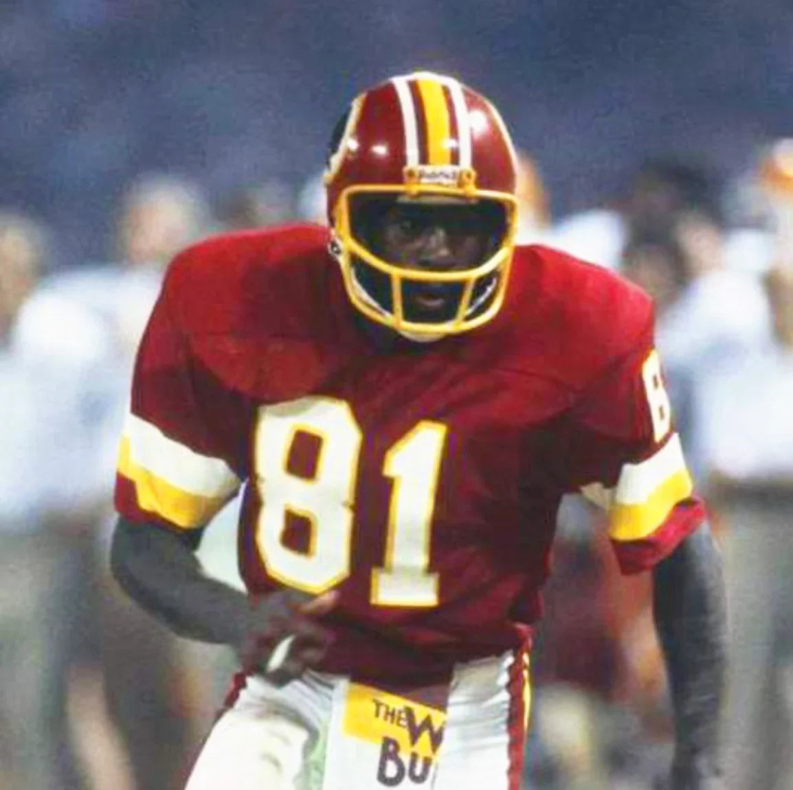 Art Monk Washington Redskins Commanders Official NFL Mitchell & Ness Jersey Red product image 3, provided for visual