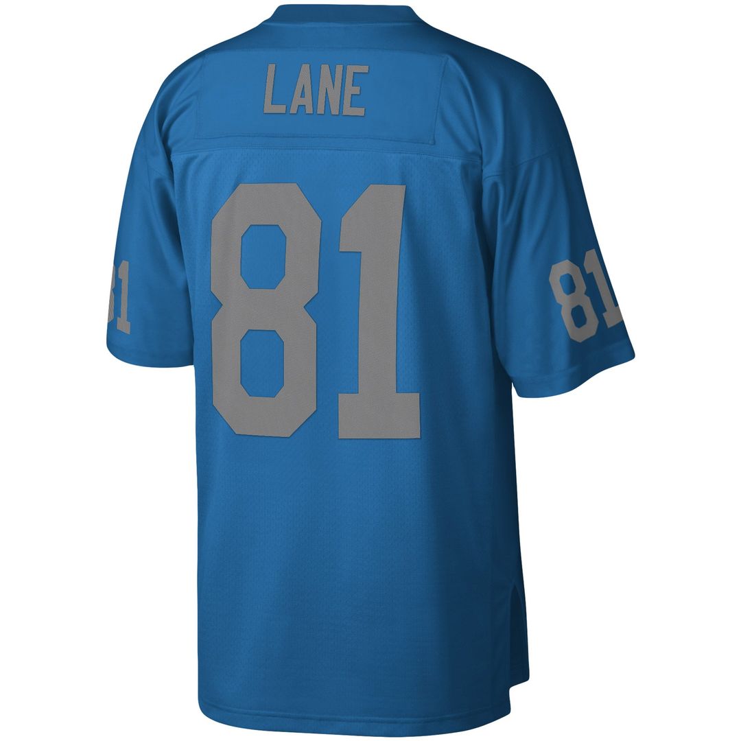 Men's Detroit Lions Richard Lane Mitchell & Ness Blue product image 3