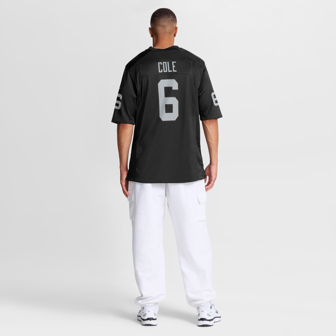 Men's Las Vegas Raiders AJ Cole Nike Black Game Jersey product image 8