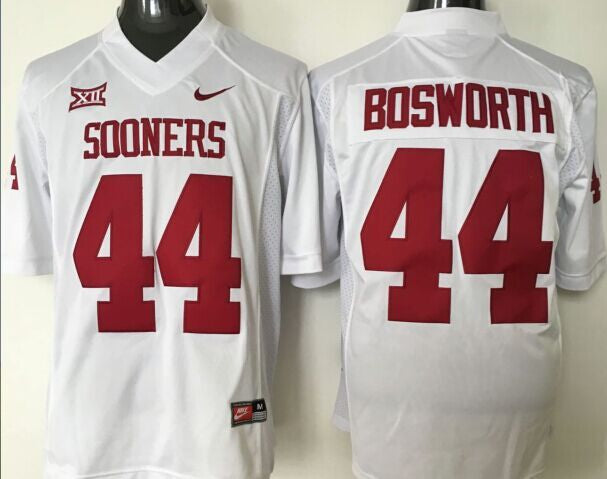 Brian Bosworth Oklahoma Sooners Jersey Nike white product image 1, provided for visual reference and product detail review