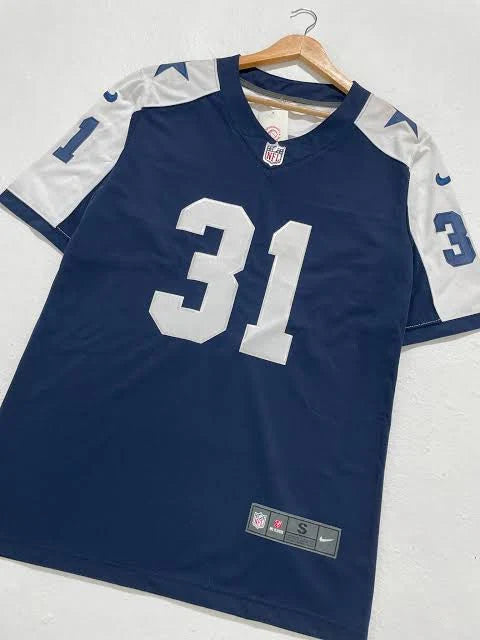 Byron Jones Dallas Cowboys Official NFL Nike Jersey B/W product image 3, provided for visual reference and product detail