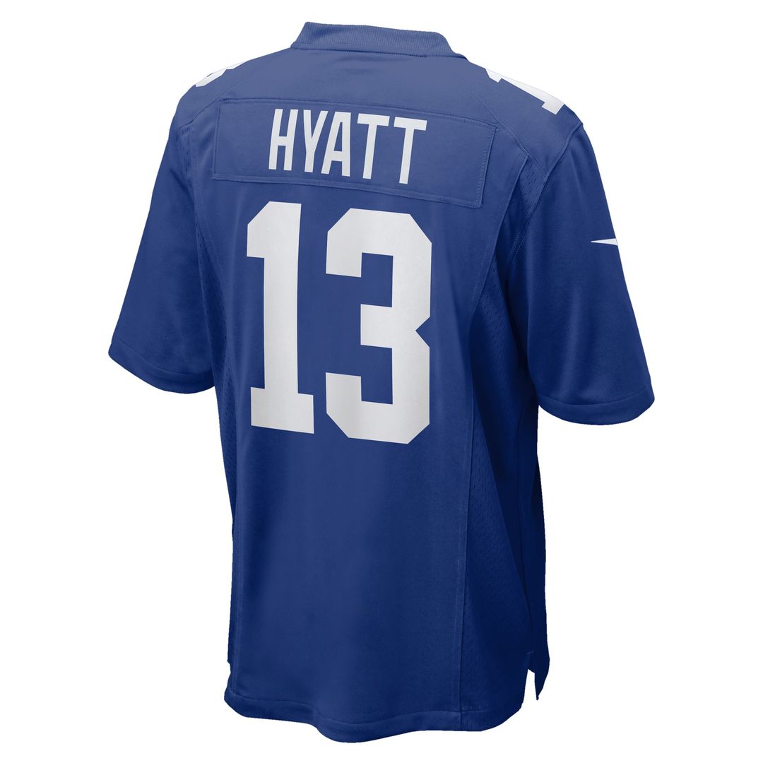 Men's New York Giants Jalin Hyatt Nike White Game Jersey product image 9