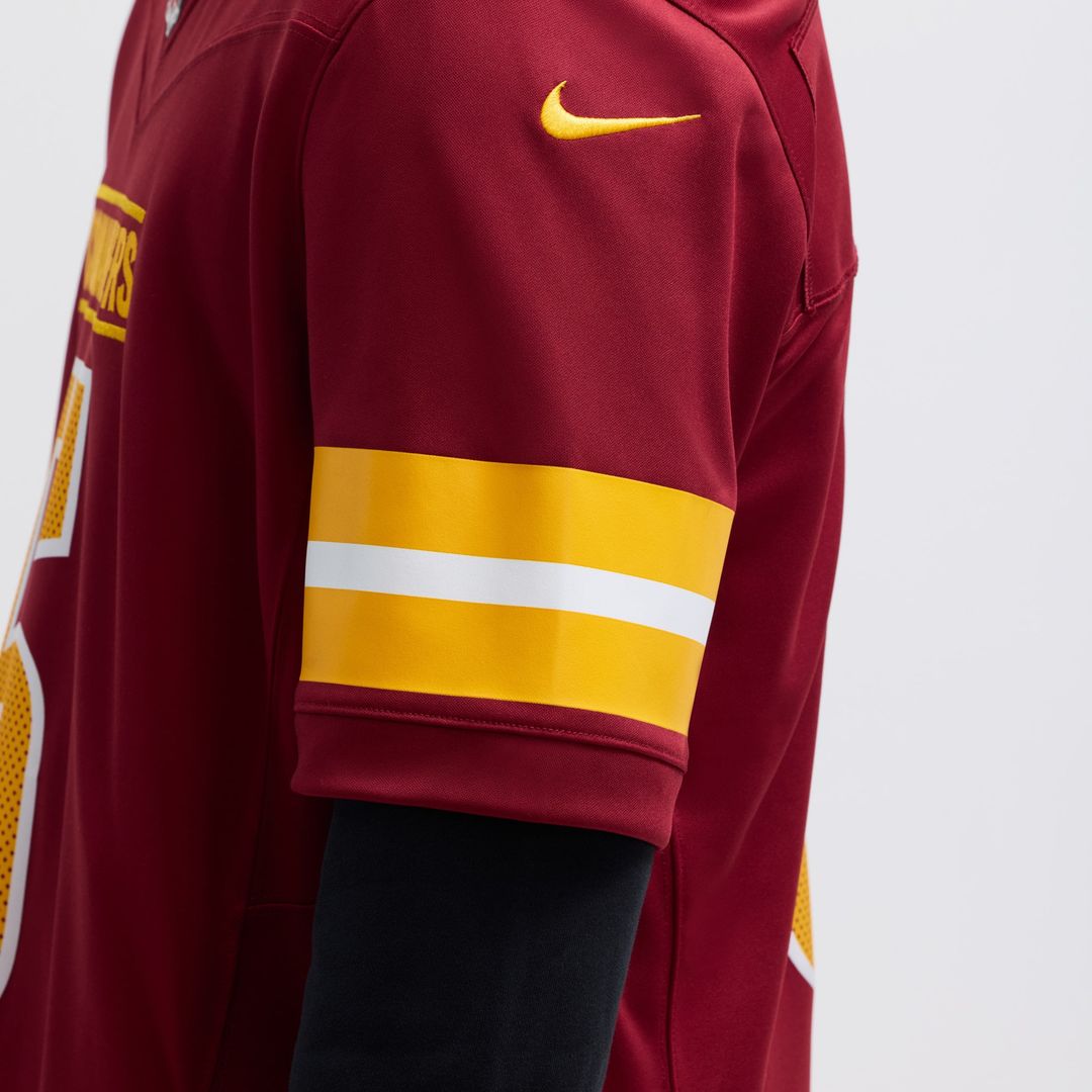 Men's Washington Commanders Jayden Daniels Nike White Vapor product image 26