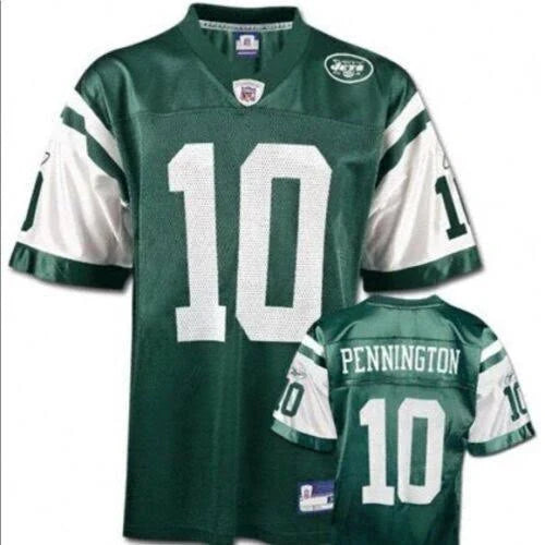 Chad Pennington New York Jets Official NFL Reebok Jersey product image 1, provided for visual reference and product detail