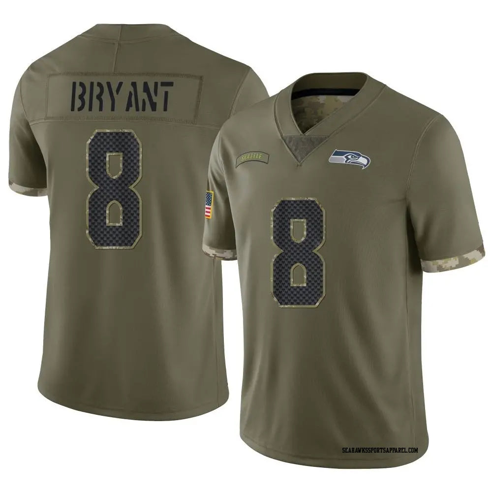 Coby Bryant Seattle Seahawks Official NFL Jersey Nike Salute to Service product image 1, provided for visual reference and