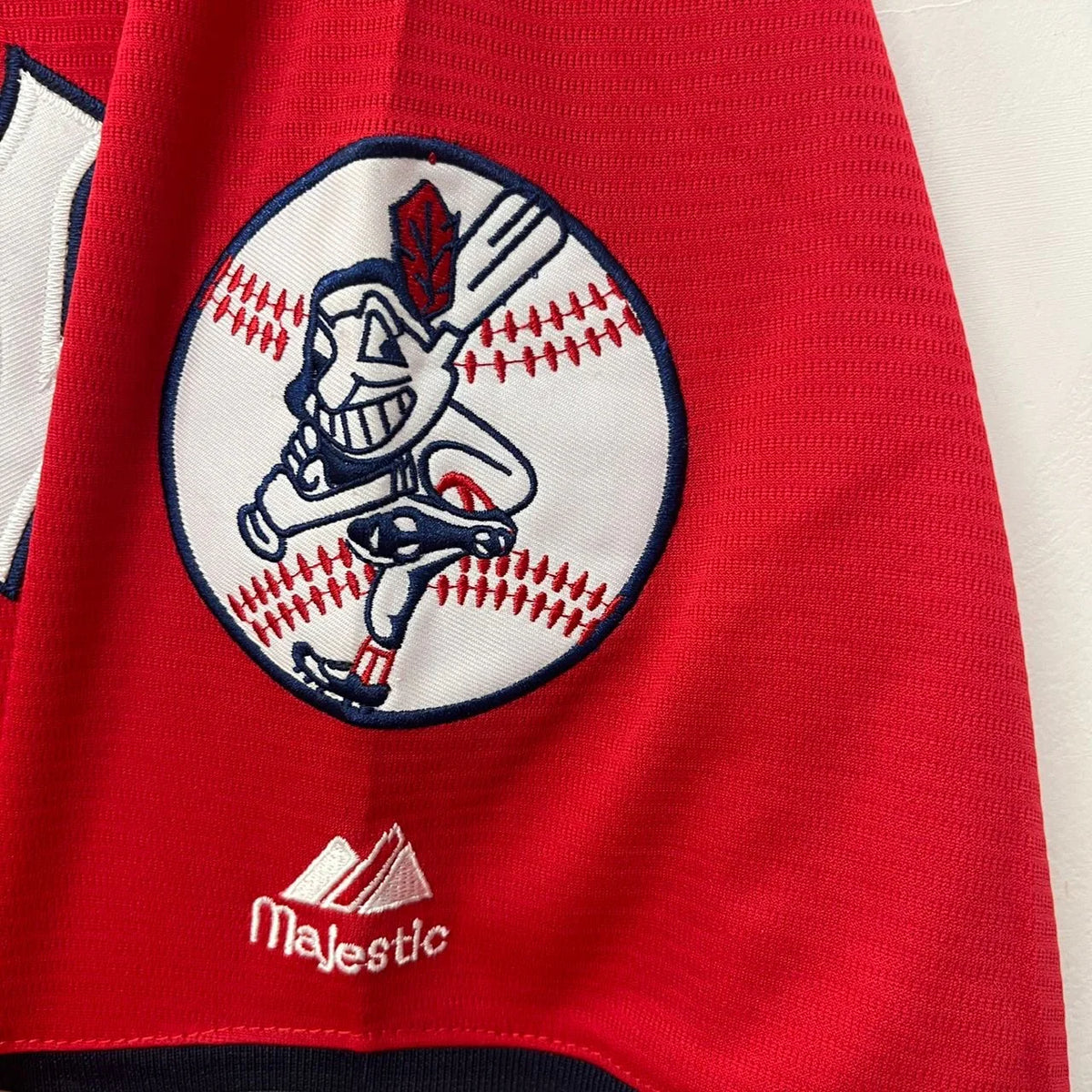 Corey Kluber Cleveland Indians Jersey Majestic product image 5, provided for visual reference and product detail review